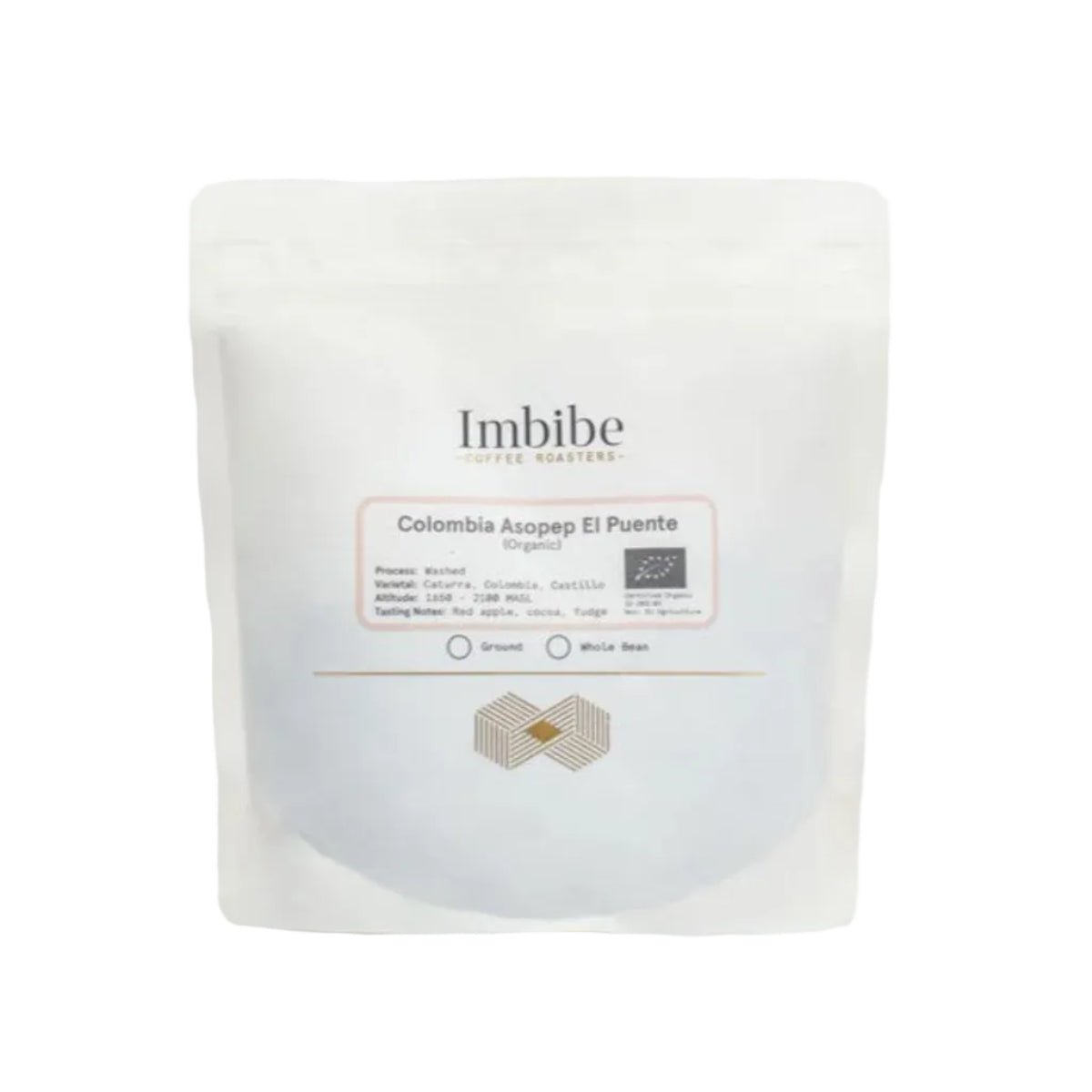 Clement & Pekoe Dublin Coffee Imbibe El Puente, Organic Colombian coffee beans