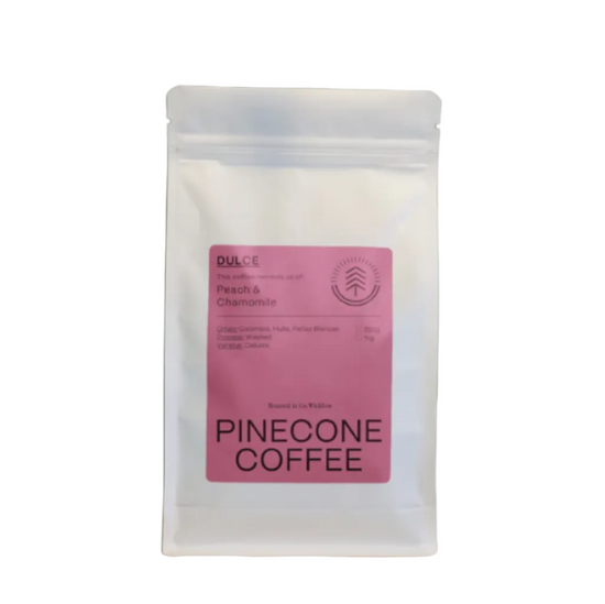 Clement & Pekoe Dublin Pinecone Dulce Coffee beans